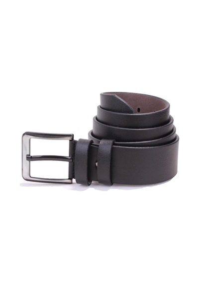 Dagoster DMK26-456 Siyah 4.5 CM Suni Deri Erkek Kemer Siyah