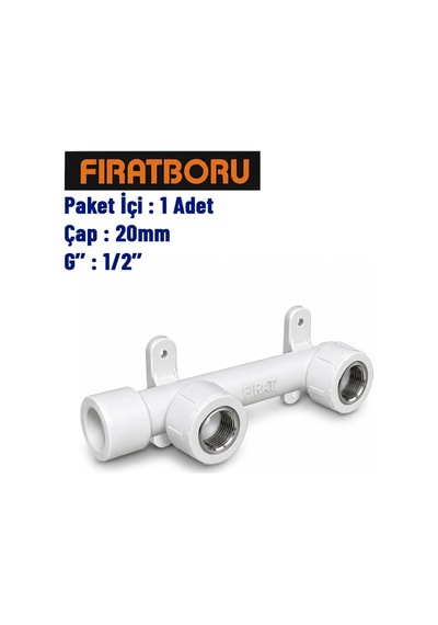 Fırat Taharat Bağlantısı 20mm, 1/2'', 7b80120127