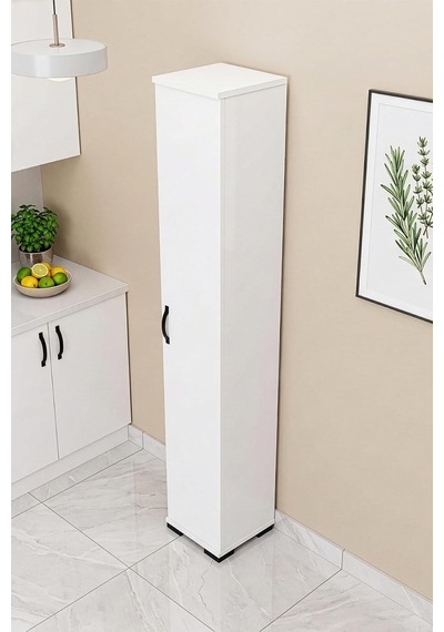 Mutfak Dolabı Çok Amaçlı Dar Kiler Dolap Raflı Kapaklı Organizer 5 Katlı 244 Beyaz Çok Renkli Mutfak Dolabı Çok Amaçlı Dar Kiler Dolap Raflı Kapaklı Organizer 5 Katlı 244 Beyaz Çok Renkli
