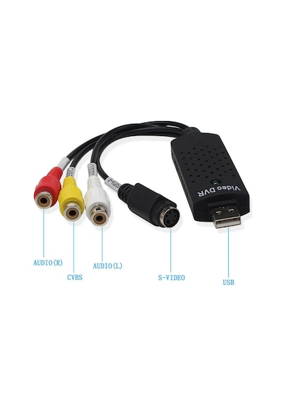 Android Utv007 Chip Video Dvr+Otg Micro Usb Kablolu Capture Kartı