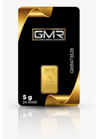 5 Gram Külçe Altın 24 Ayar