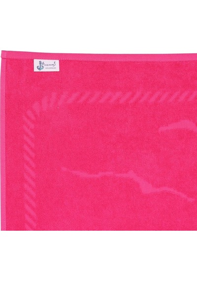 Anemoss Denizci Kız Plaj Havlusu Pembe 140x70 Cm