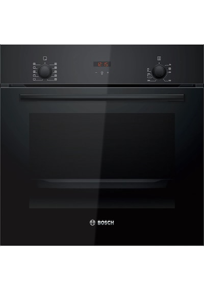 Bosch HBF512BB1T - POP7C6P30O - DWK64PJ60T Siyah Ankastre Set