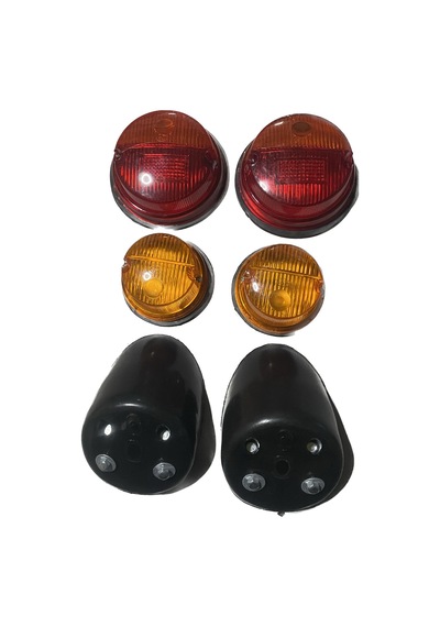 Ford Traktör 3000-5000 Stop ve Ön Park Lambası ve Alt Plastiği TK