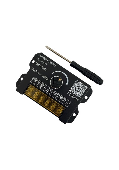 220 Volt 1000 Watt Manuel Şerit Led Dimmer Bluetooth Müzik Denetleyicisi Hpw261