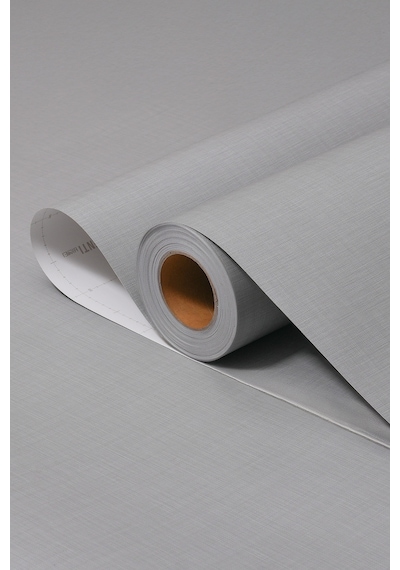 Gri Kumaş Desenli Yapışkanlı Kaplama Pvc Folyo 120 Cm Mobilya, Duvar, Dekoratif Kullanım - Kf642 120 X 100 Cm