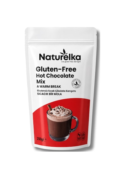 Naturelka Glutensiz Sıcak Çikolata Karışımı 250 Gr 250 G