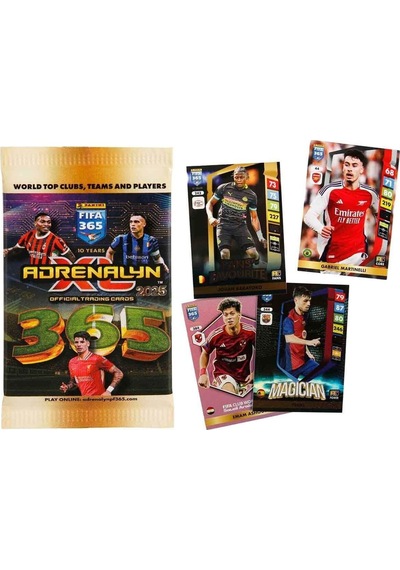 4716 Fıfa 365 Adrenalyn Xl 2025 Trading Card Paketi