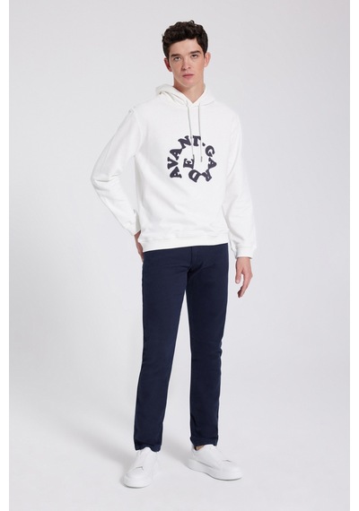 D'S Damat Ds Damat Slim Fit Ekru Sweatshirt 1hce238310149 Ekru
