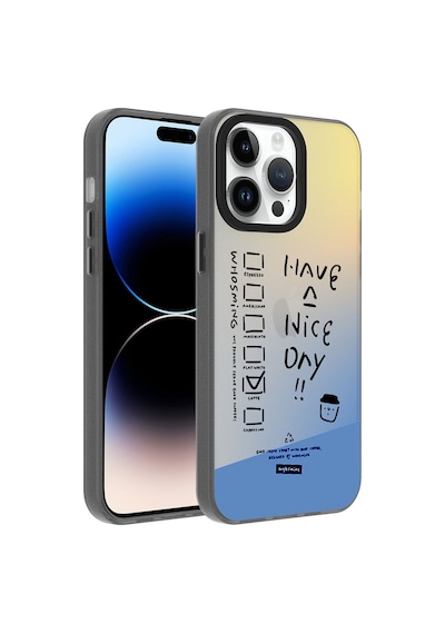 Apple Uyumlu iPhone 14 Pro Max Kılıf Kamera Çıkıntılı Desenli Tasarımlı Sert Kapak Dragon