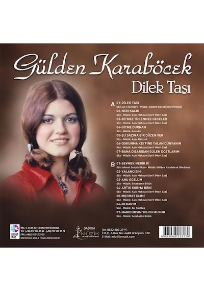 Gülden Karaböcek Dilek Taşı Renkli Lp Plak
