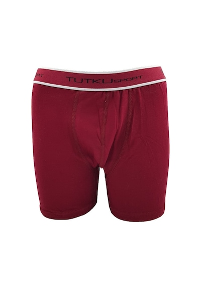 Tutku Erkek Elastan Spor Boxer -0400 Bordo