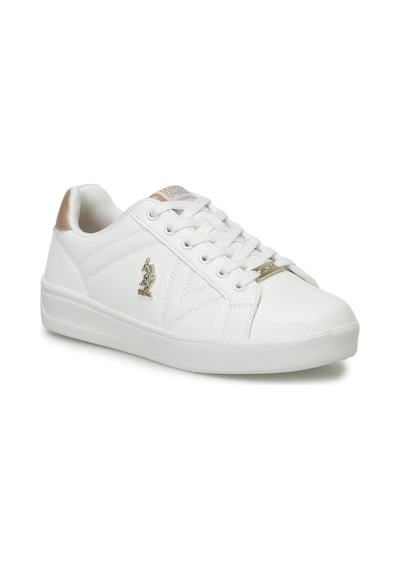 U.s. Polo Assn. Exxy 4fx Kadın Beyaz Sneaker Ayakkabı-beyaz Beyaz