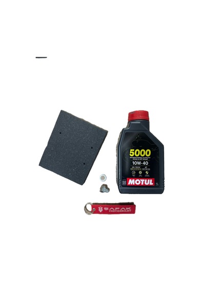 Mondial Drift-l 125 Hava Filtresi Motul 5000 Bakım Seti