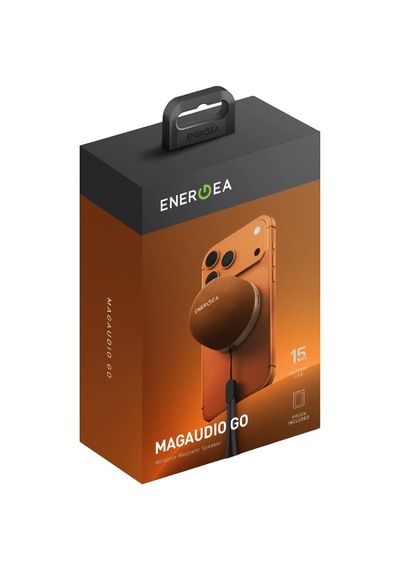 Energea Magaudio Go Bt 5.4 Taşınabilir Magsafe Kablosuz Hoparlör - Siyah