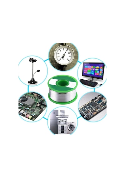 0,8 Mm 50 Gr Lehim Teli Elektronik Devre Ve Tamir İşleri İçin İnce Lehim Teli, Profesyonel Ve Amatör Kullanım
