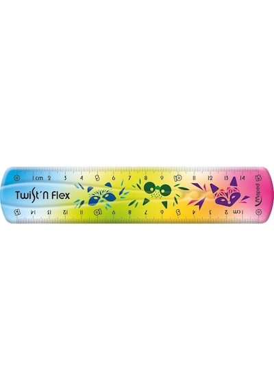 Maped - Çizim Seti Twıst'nflex Mını Cute- 3 Parçalı - Orijinal 981828 Çok Renkli