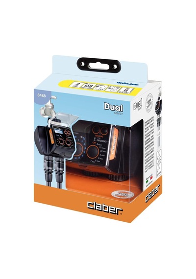 Claber 8488 Dual Select Çift Çıkışlı Zamanlayıcı