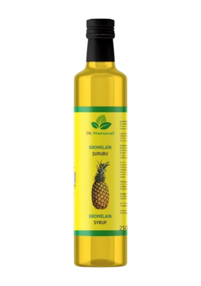 Bromelain Ananas Ve Koenzim Q10 İçeren Detox Şurubu 250 Ml