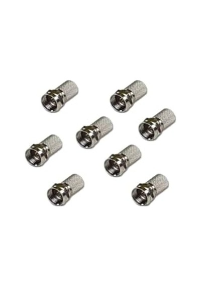 F Konnektör Rg6/u6 Geniş 100lü Paket Elektromer Uj-2010