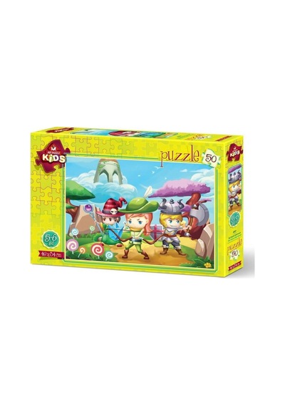 Art Puzzle 50 Parça Üç Küçük Kahraman 4501