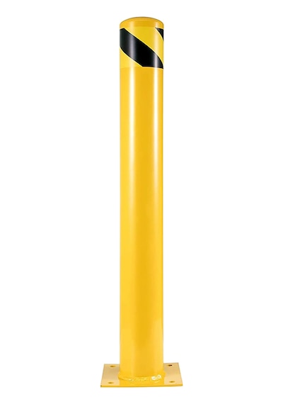 Demir Park Dubası Sabit Bariyer Metal Park Demiri Otopark Bariyeri 76mm 75 Cm 2mm Siyah