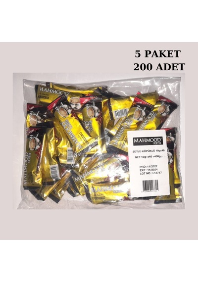 Mahmood Coffe 3ü1 Arada Sütlü Köpüklü 40 x 10 G 5 Paket