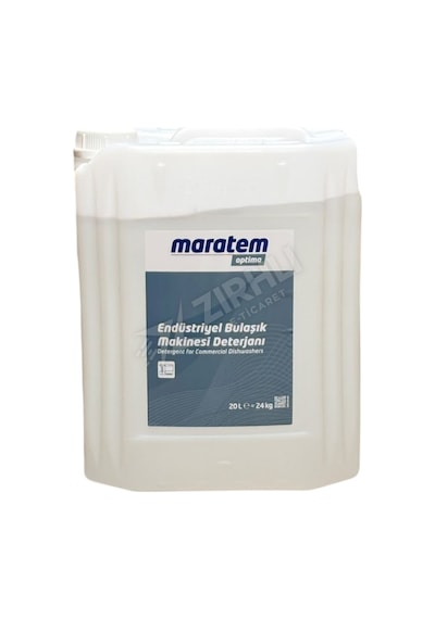 Optima Maratem Endüstriyel Bulaşık Makinesi Deterjanı 20 Lt