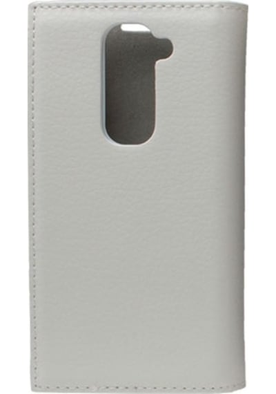 G2 Mini D610 İle Uyumlu Magnum Serisi Yan Model Kapaklı Kılıf Beyaz