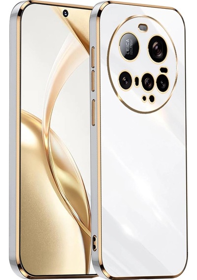 Xiaomi Mi 15 Ultra Kılıf Volet Silikon Beyaz
