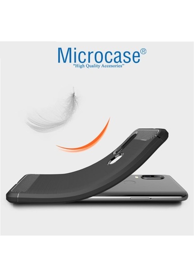 Microcase Motorola Moto One Vision Brushed Carbon Kilif+Cam(Seç) 364466093 Microcase Motorola Moto One Vision Brushed Carbon Kilif+Cam(Seç) 364466093