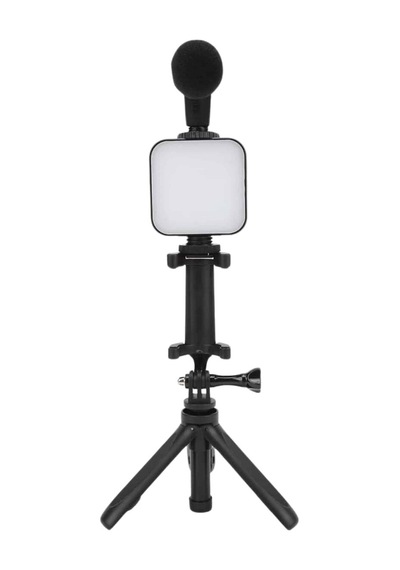 Northcity Kompakt Vlog Seti: Mini Tripod, Kumanda Mikrofon Ve Led Işık İle Profesyonel Çekimler