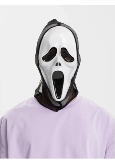 Kapşonlu Çığlık Maskesi Scream Maskesi 33x21 Cm 12+