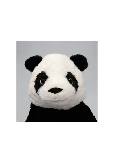 Ikea Kramıg Peluş Oyuncak 30 Cm Siyah - Beyaz