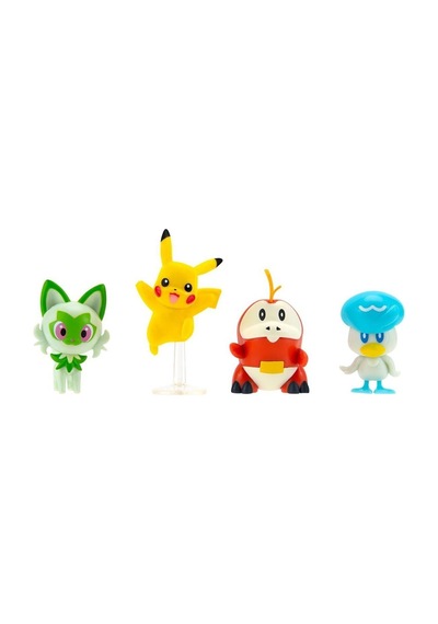 Pok Pkw3402 Pokemon Battle 4'lü İlk Figür Set