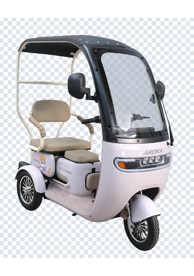 Arora Rüzgar Pro 650 W 60 V 20 AH 3 Tekerlekli Elektrikli Motosiklet Lila