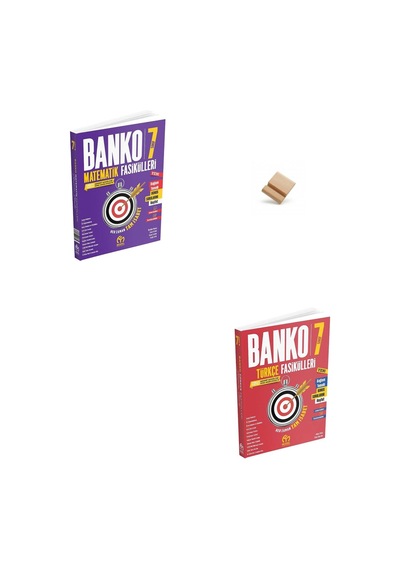 Model 7. Sınıf Banko Matematik Ve Türkçe Fasikülleri + Telefon Standı