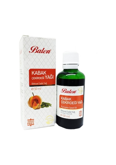 Balen Kabak Çekirdeği Yağı 3 x 50 ML