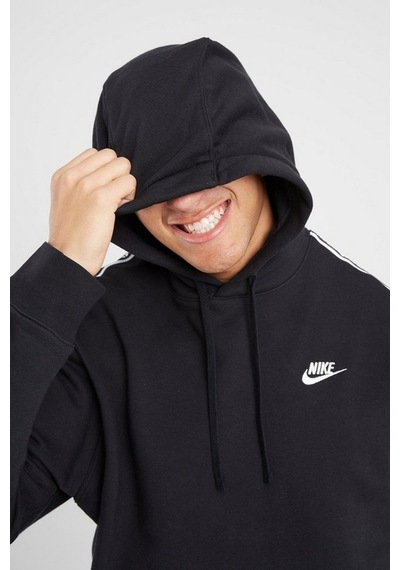 Nike Club Fleece Hoodie Track Suit Kapişonlu Pamuklu Eşofman Takımı Siyah