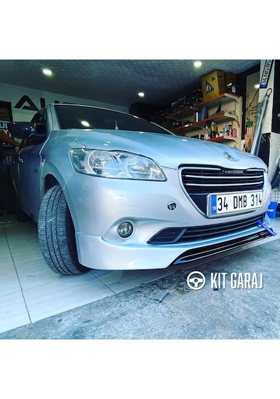 Kit Garaj Peugeot 301 Makyajsız Ön Ek Plastik Boyasız 2012