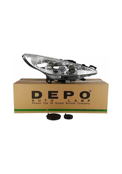 ÖN SAĞ FAR LAMBASI PEUGEOT 207 2006-2013 ARASI ( DEPO )