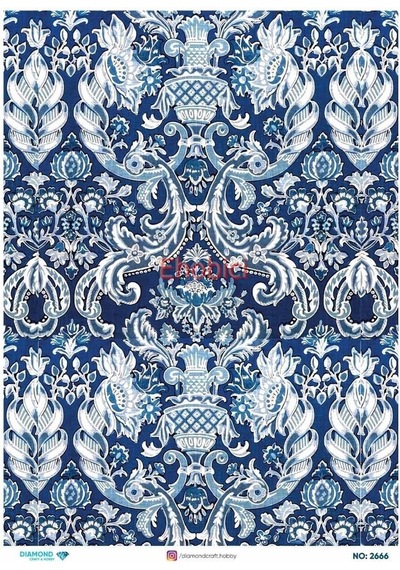 Diamond Pirinç Dekopaj Kağıdı - 2666