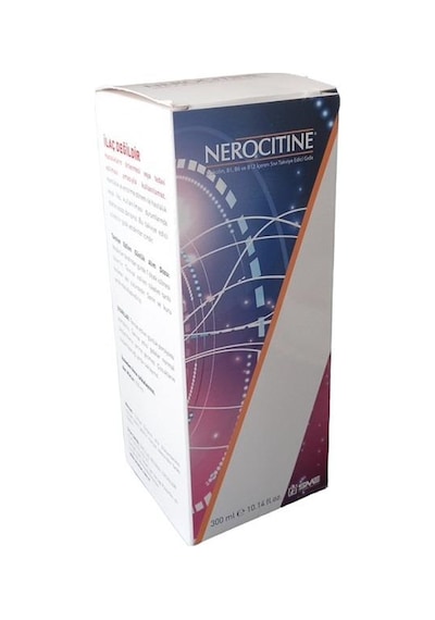 Nerocitine Sitikolin İçeren Şurup 300 ML
