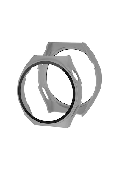 Gld-spt- Newface Huawei Watch Gt2 Pro 46mm Dota Camlı Kasa Ekran Koruyucu - Gri