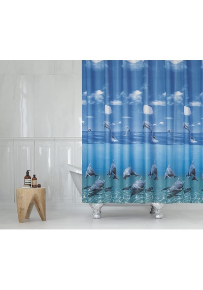 Tropik Zethome Banyo Duş Perdesi 8852 Tek Kanat 1x120x200 Diğer