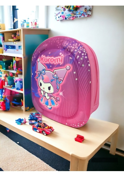 Kromi 3d Kabartmalı Anaokulu Kreş Ve Günlük Kullanım Çantası