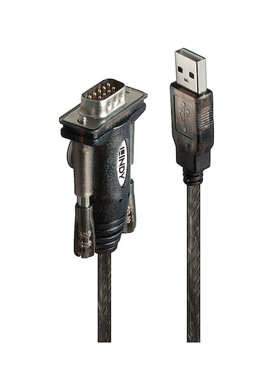 Lindy Lın-42855 Usb 2.0 To Rs232 Erkek-erkek Dönüştürücü Kablo