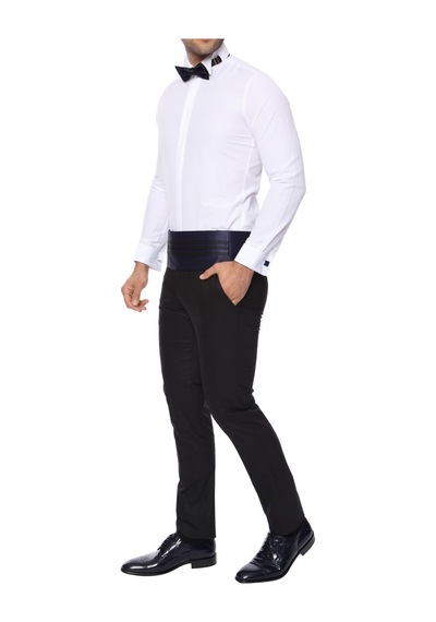 Efor P 1015 Slim Fit Siyah Klasik Pantolon Siyah