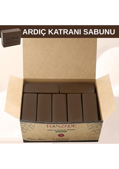 Hanzade Bitkisel Doğal El Yapımı Hatay Ardıç Katranı Sabunu 1 Kg 285 ML