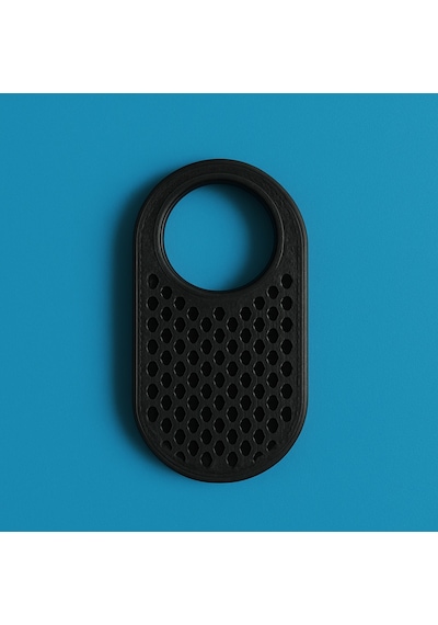 Smart Tag 2 Arı Kovanı Desenli Kılıf Sert Dayanıklı Smarttag2 Koruyucu Siyah